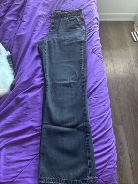Garage Women's Black Straight Leg Jeans
